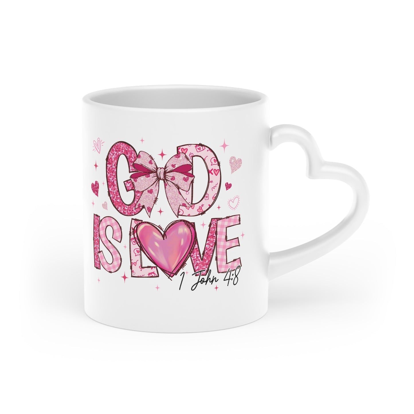God Is Love Ceramic Coffee Mug