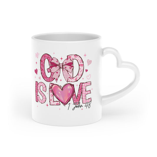 God Is Love Ceramic Coffee Mug