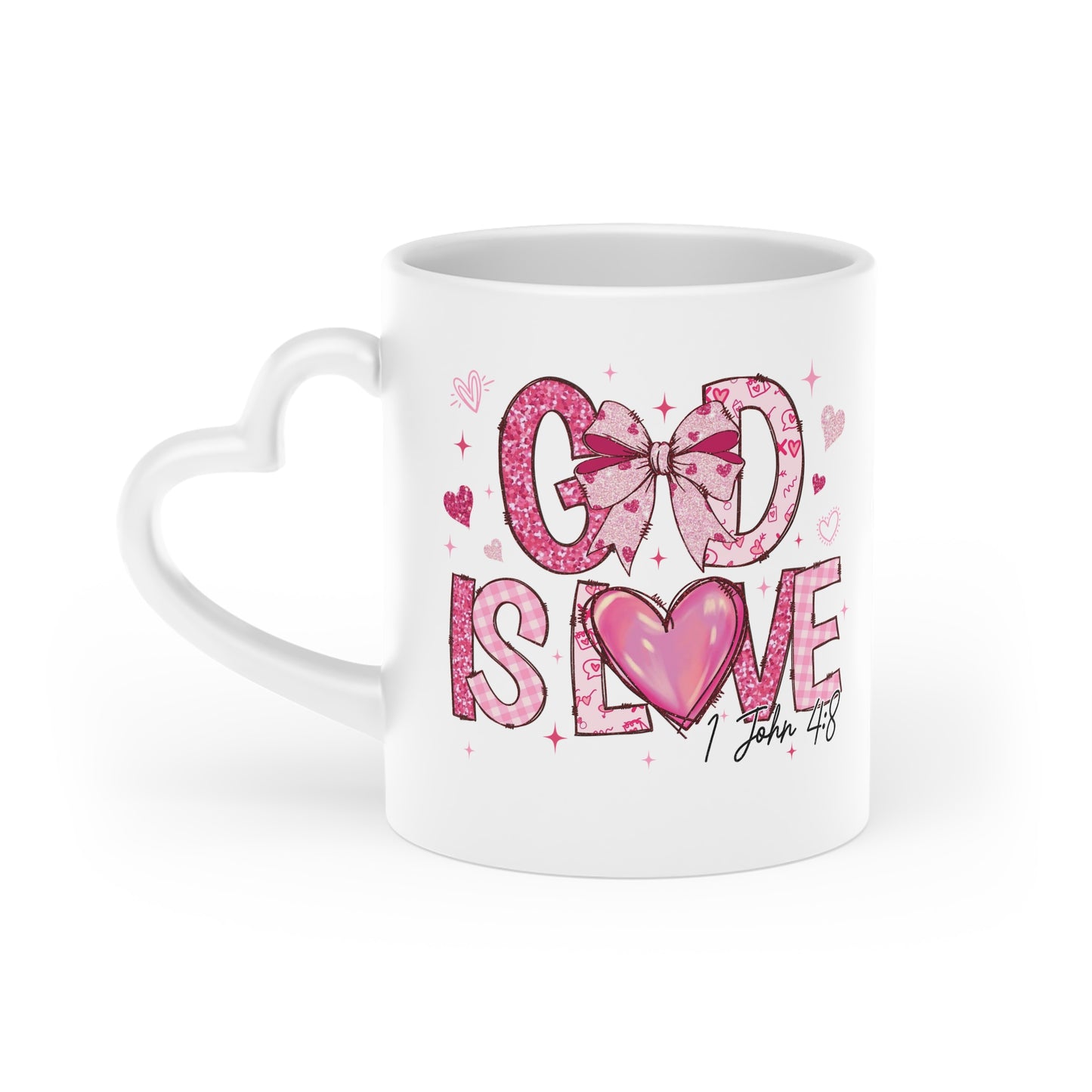 God Is Love Ceramic Coffee Mug