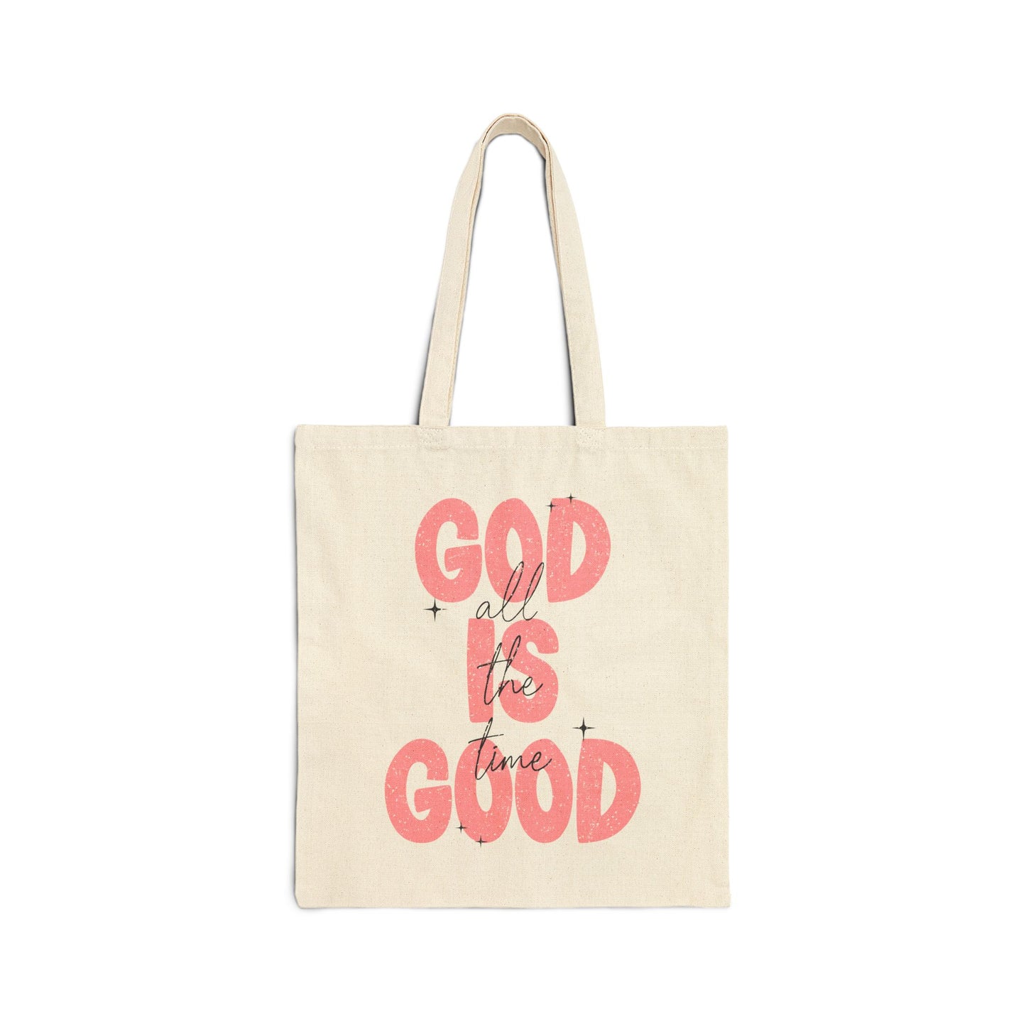 God Is Good Canvas Tote Bag