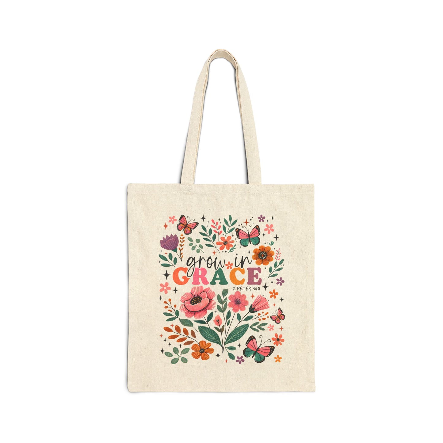 Cotton Canvas Tote Bag