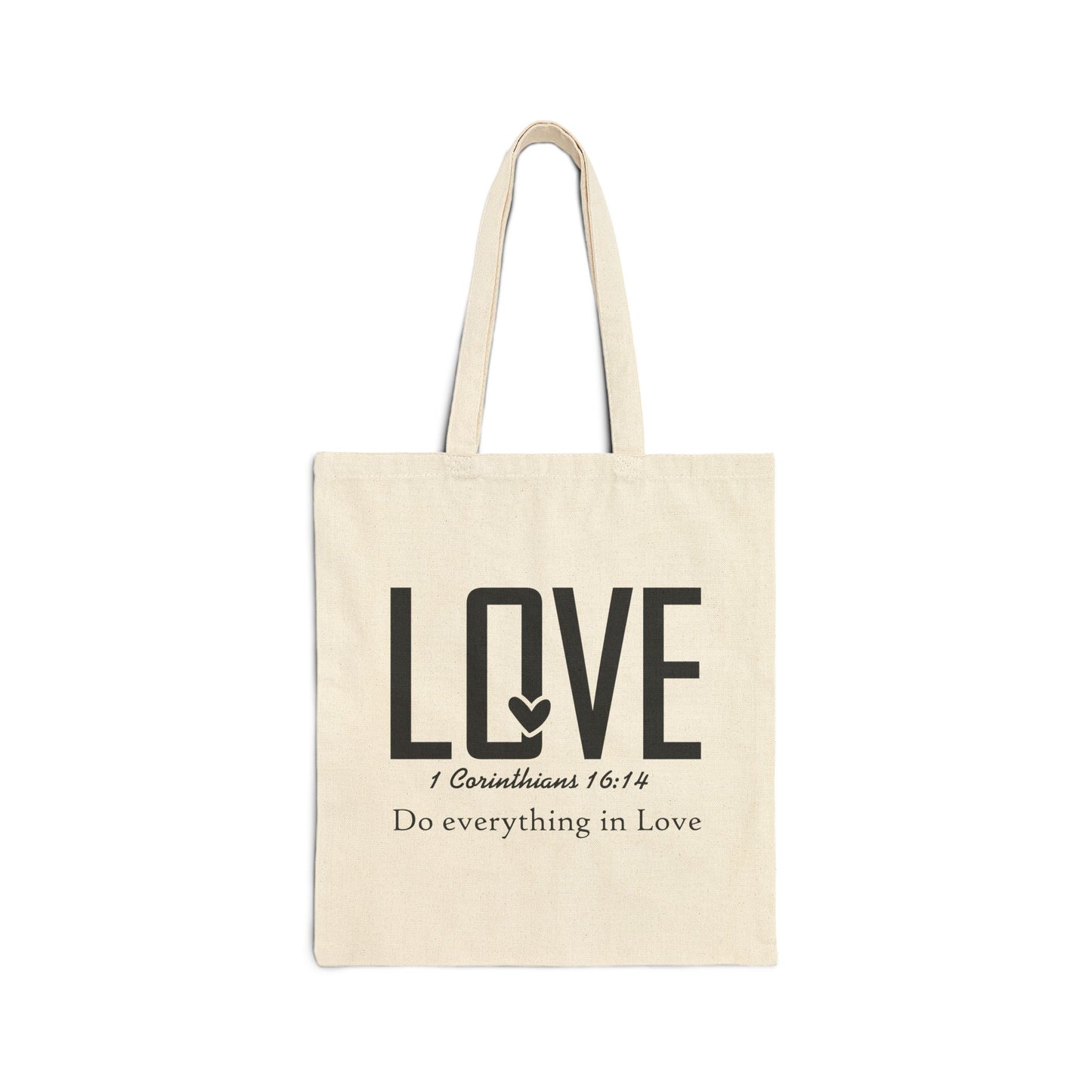 1 Corinthians Love Scripture Tote