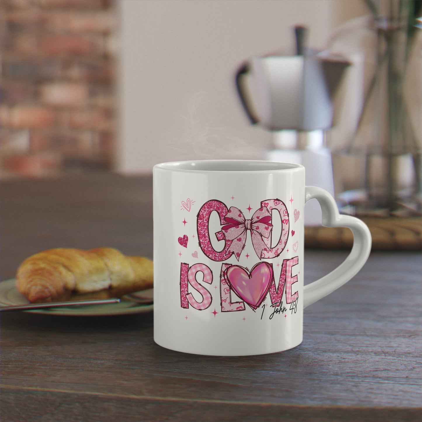 God Is Love Ceramic Coffee Mug