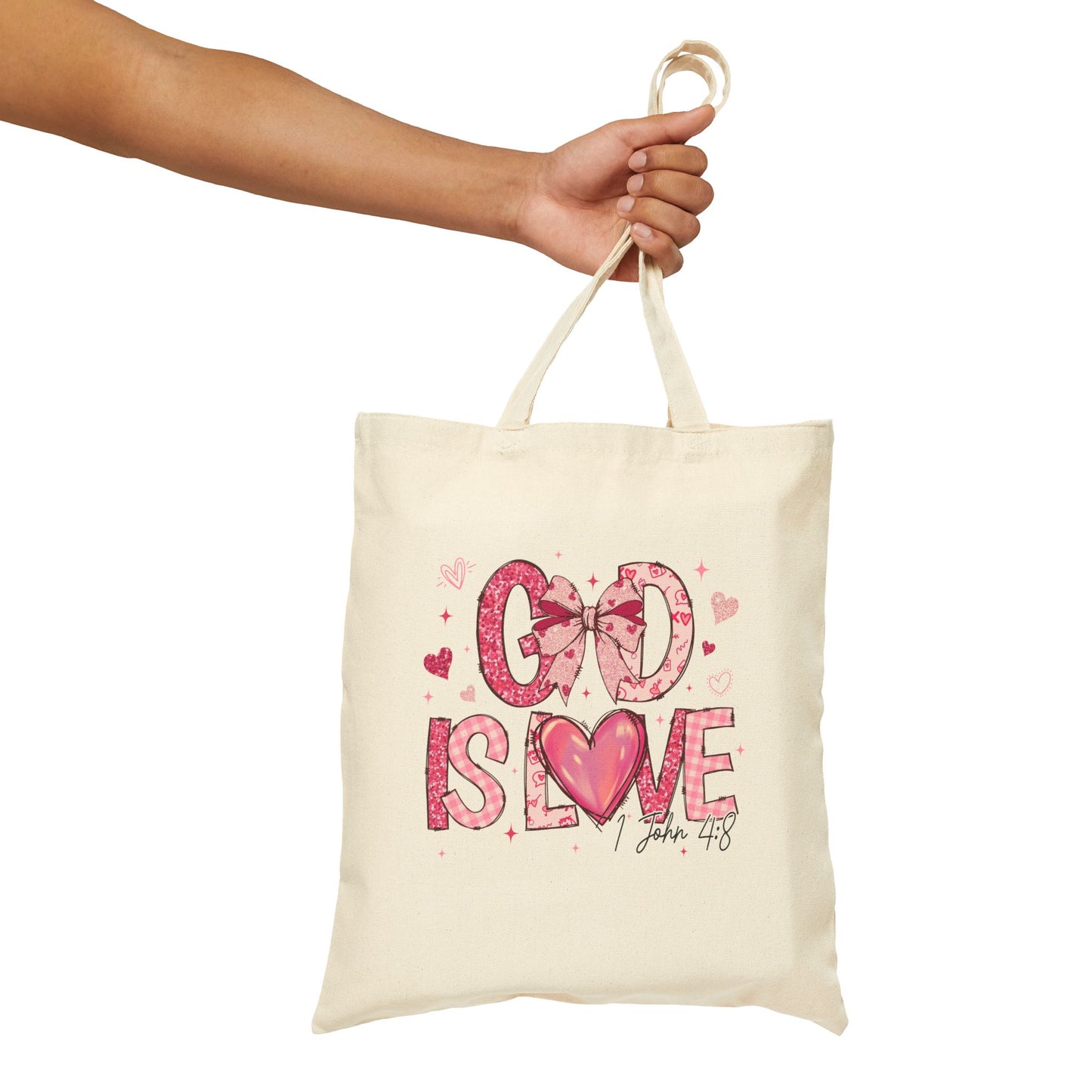 God Is Love Canvas Tote Bag