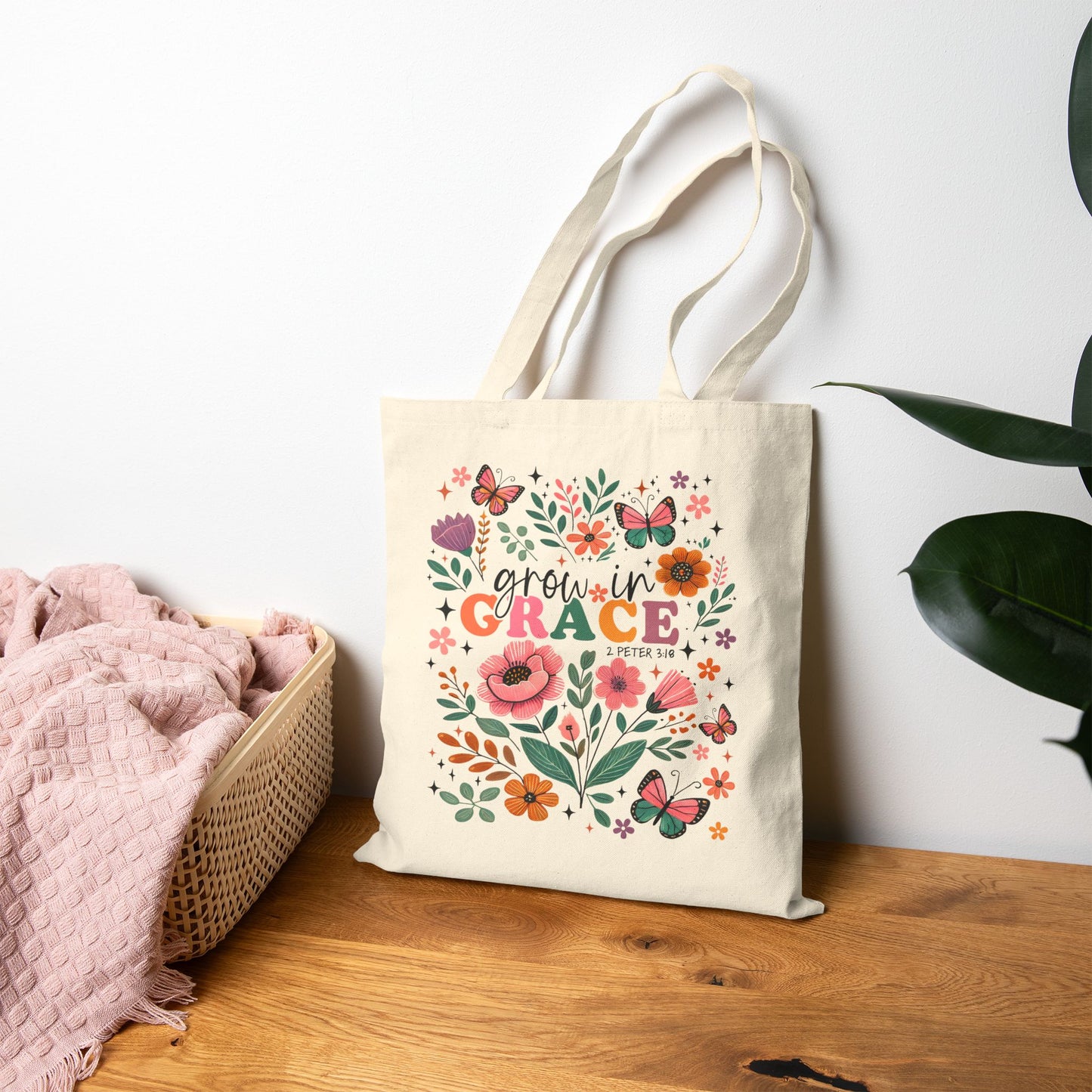 Cotton Canvas Tote Bag
